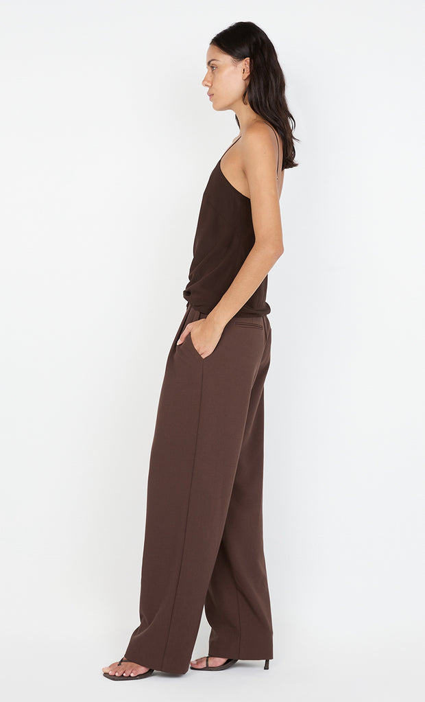 SILK CAMI - CHOC