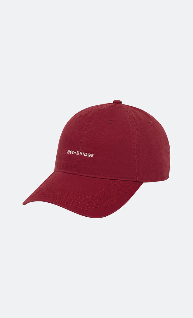 BEC + BRIDGE CAP - RED/IVORY