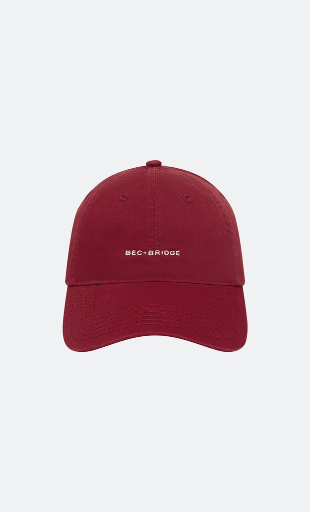 BEC + BRIDGE CAP - RED/IVORY