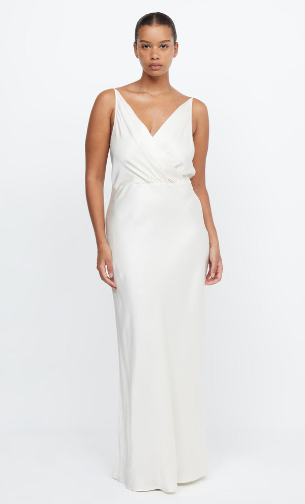 ADORE V MAXI DRESS - CREAM