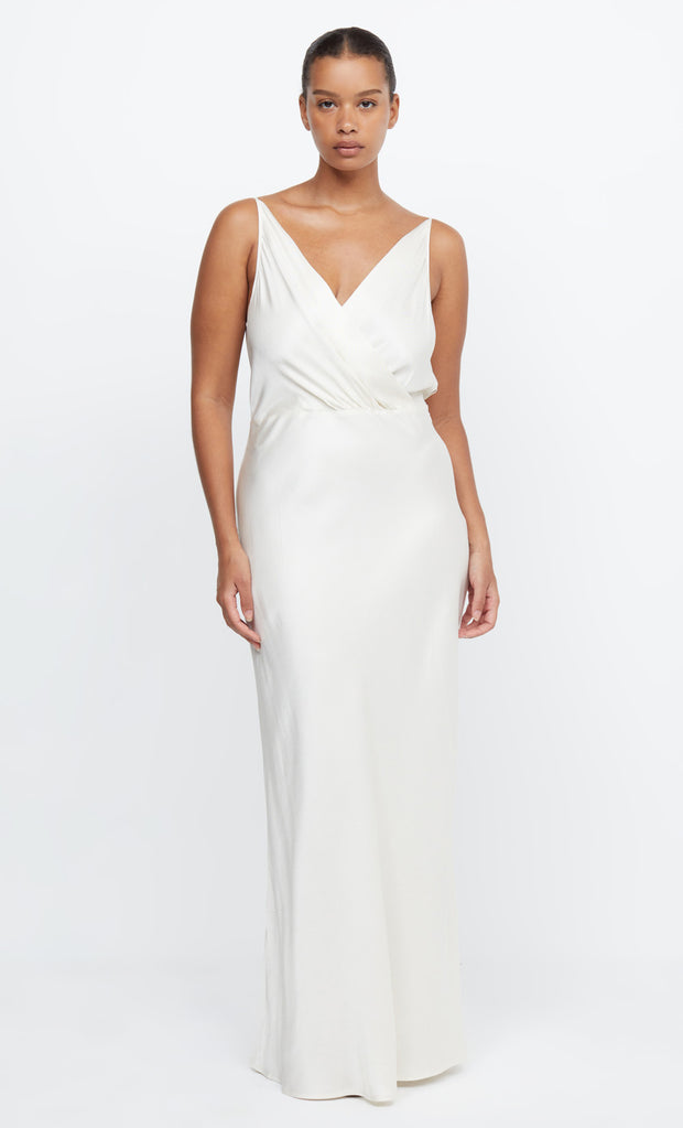 ADORE V MAXI DRESS - CREAM