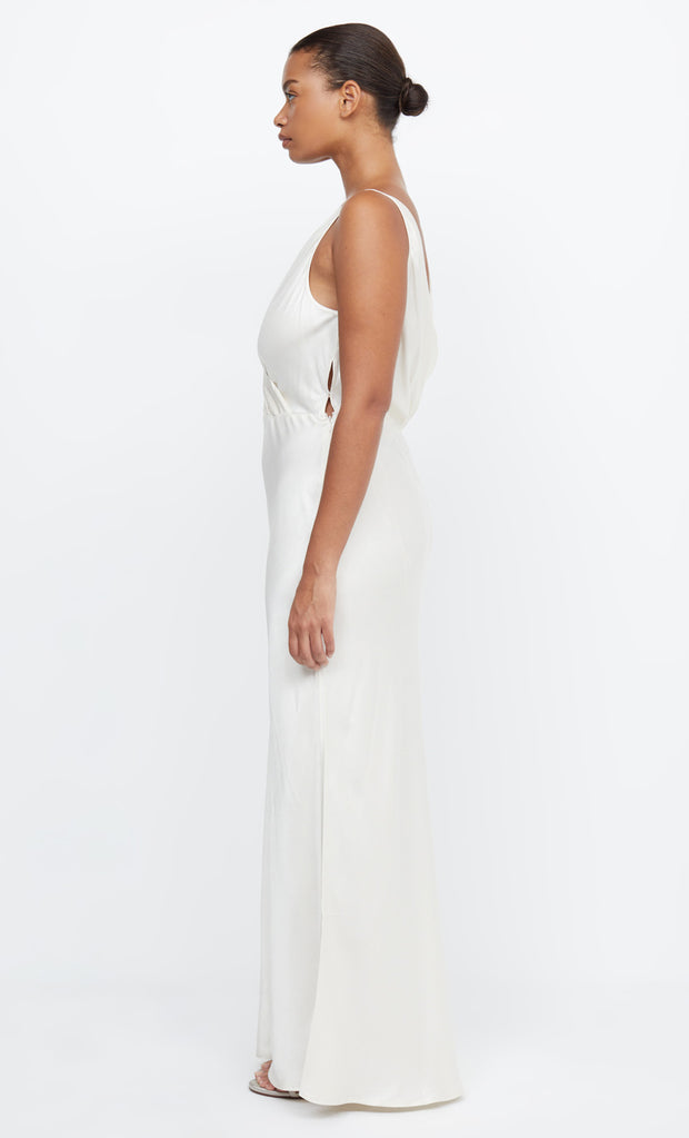 ADORE V MAXI DRESS - CREAM