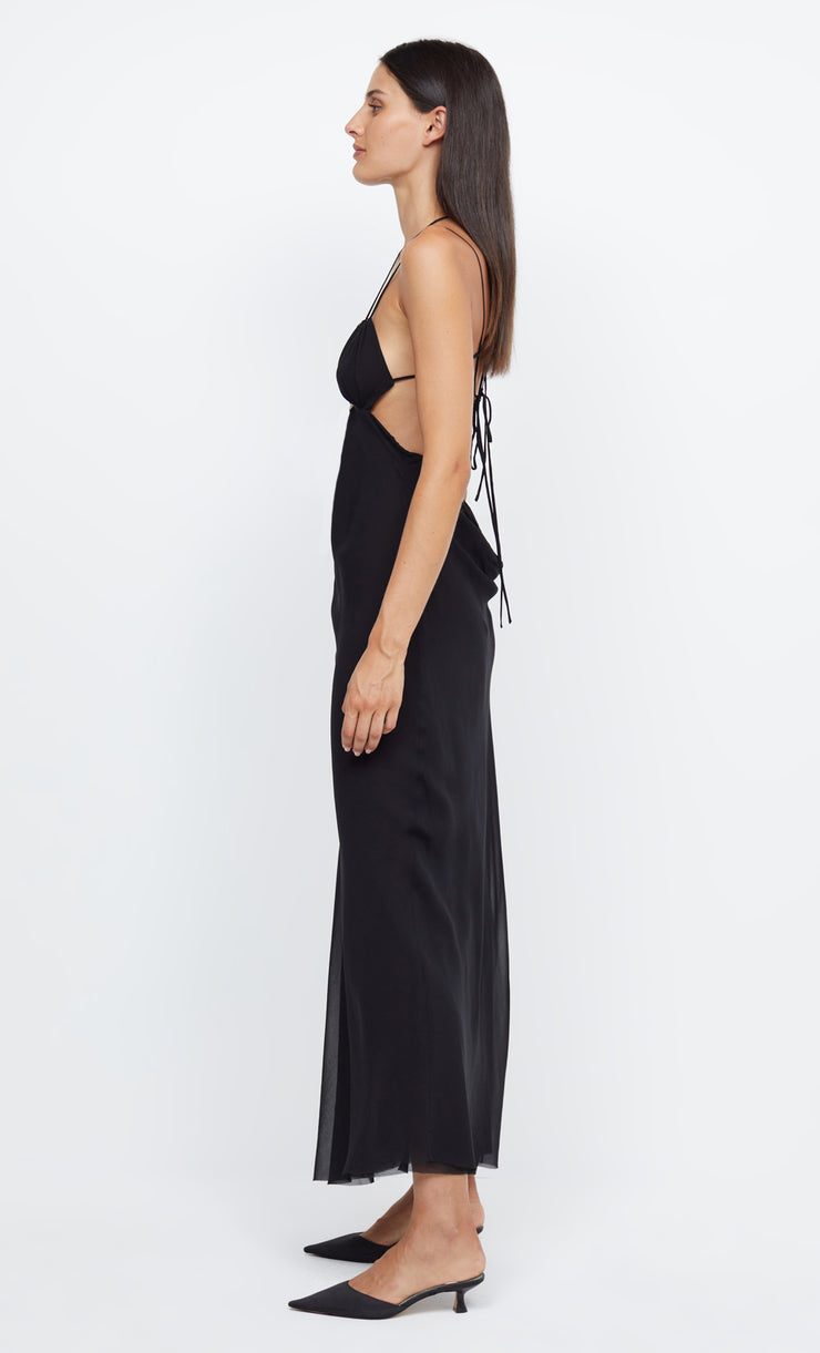 ARCHER STRAPPY MAXI DRESS BLACK BEC BRIDGE US