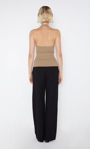 Amalfi Knit Halter Top in Tobacco by Bec + Bridge