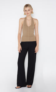 Amalfi Knit Halter Top in Tobacco by Bec + Bridge