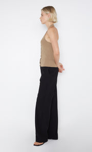 Amalfi Knit Halter Top in Tobacco by Bec + Bridge