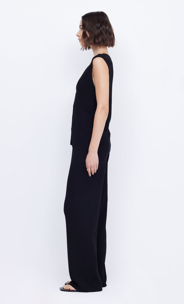 Amalfi Knit Vest in Black by Bec + Bridge