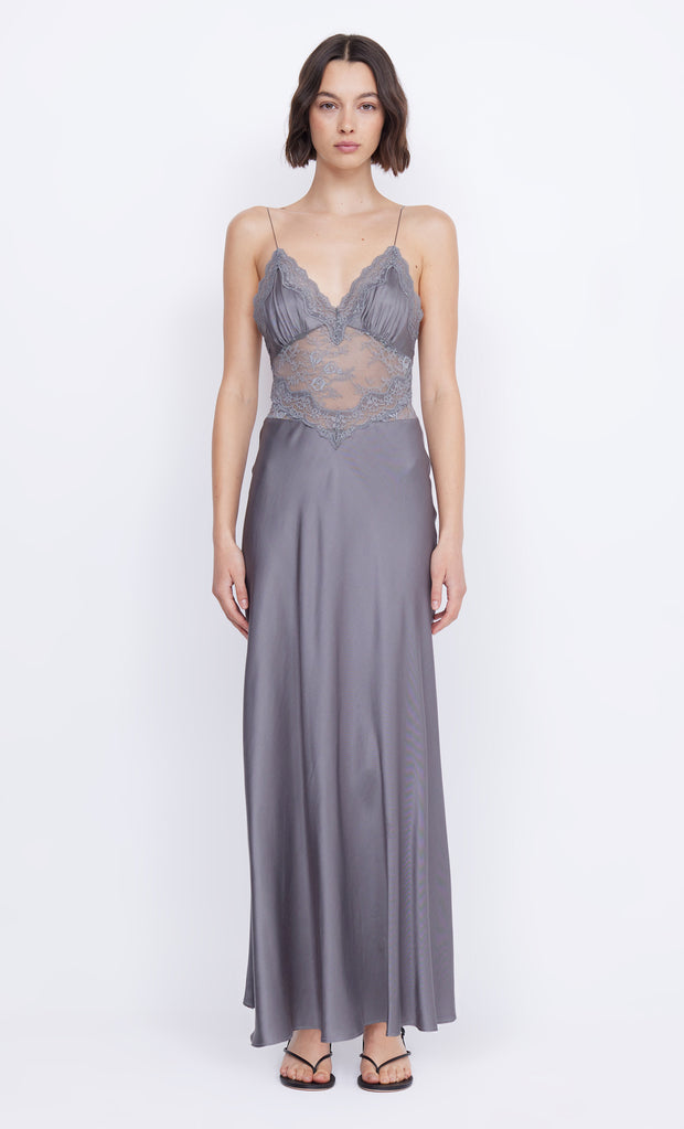 AMORAS GOWN - GREY