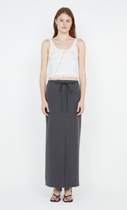 Naida Panel Skirt in Charcoal by Bec + Bridge