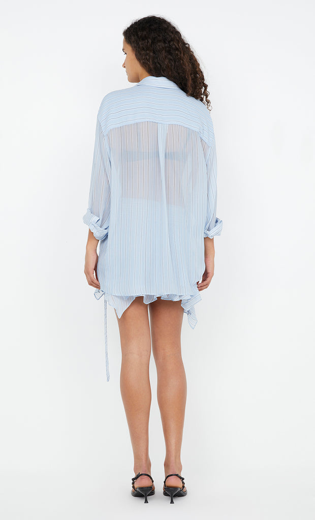 ANISE SHIRT - SKY BLUE STRIPE