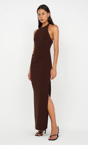 Asta Maxi Dress in Dark Choc by Bec + Bridge