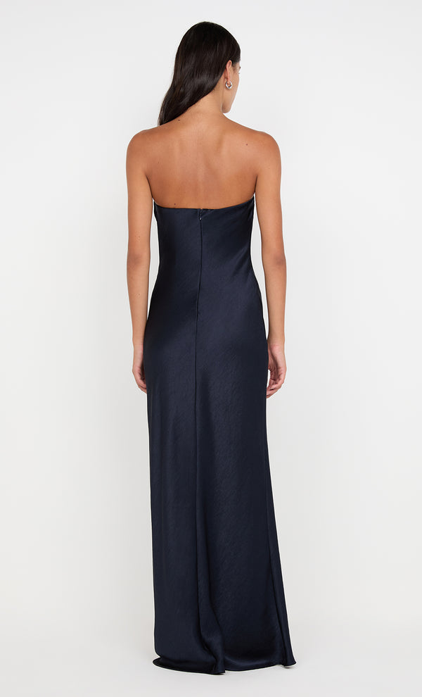 AUSTEN STRAPLESS MAXI DRESS - INK