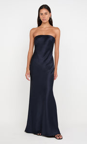 AUSTEN STRAPLESS MAXI DRESS - INK