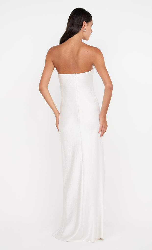 AUSTEN STRAPLESS MAXI DRESS - IVORY