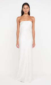 AUSTEN STRAPLESS MAXI DRESS - IVORY