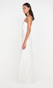 AUSTEN STRAPLESS MAXI DRESS - IVORY