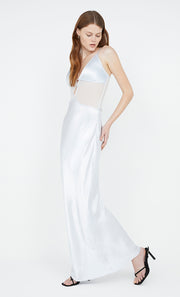 Ayala Maxi Dress in silver blue by Bec + Bridge