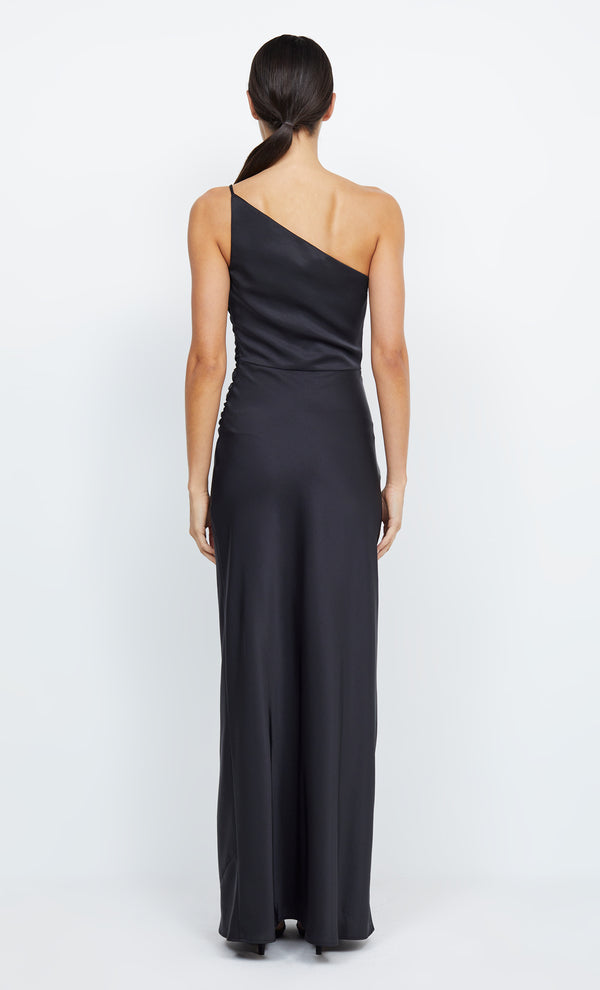 Eternity One Shoulder Asym Maxi Dress in Black by Bec + Bridge