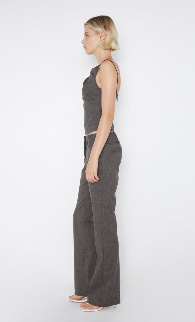 Bordeaux Straight Leg Pant in Check by Bec + Bridge