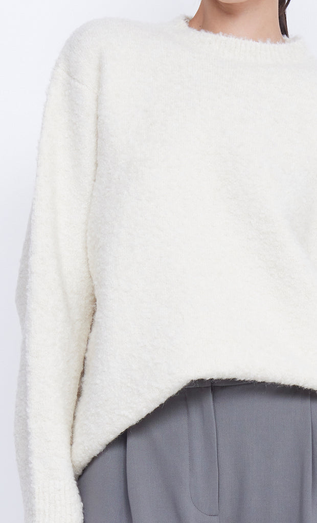 Brice Knit Jumper in Ivory by BEC + BRIDGE