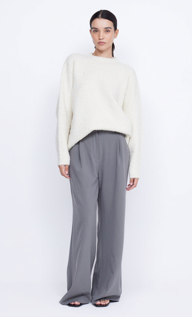 Brice Knit Jumper in Ivory by BEC + BRIDGE