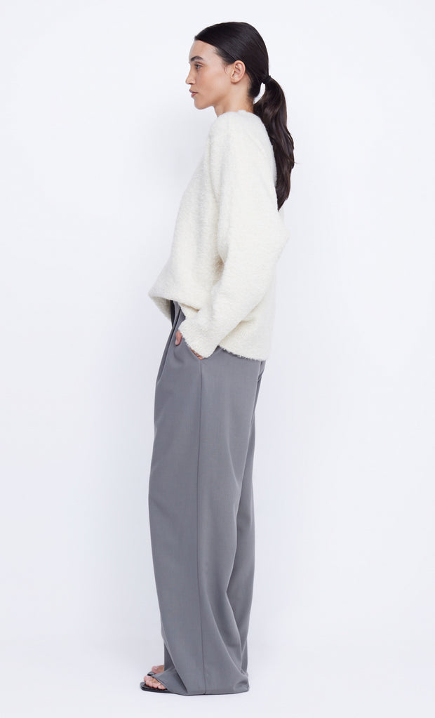 Brice Knit Jumper in Ivory by BEC + BRIDGE