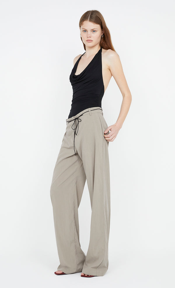 BROOKLYN PANT - TAUPEE