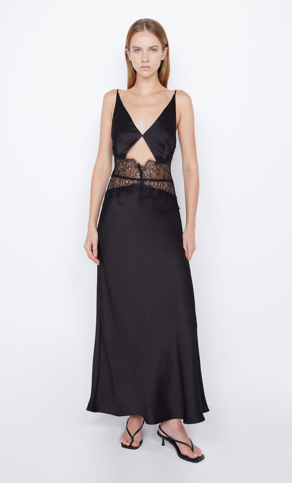 HALLE STRAPLESS DRESS BLACK BEC BRIDGE US