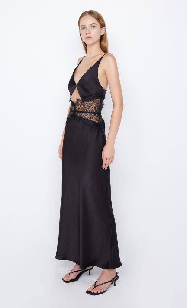 Camille Lace Formal Dress in Black by Bec + bridge