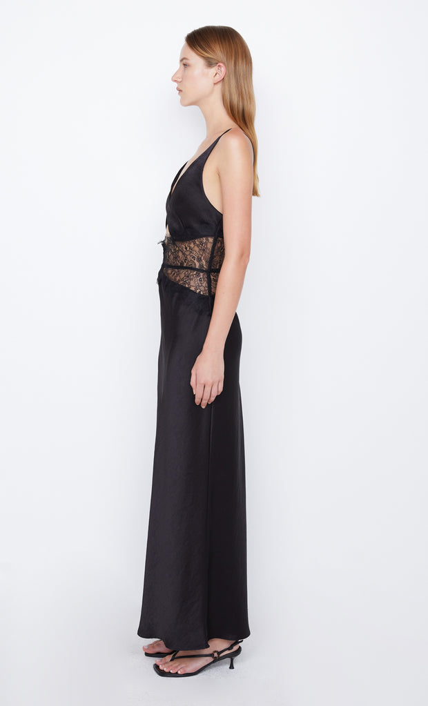 Camille Lace Formal Dress in Black by Bec + bridge