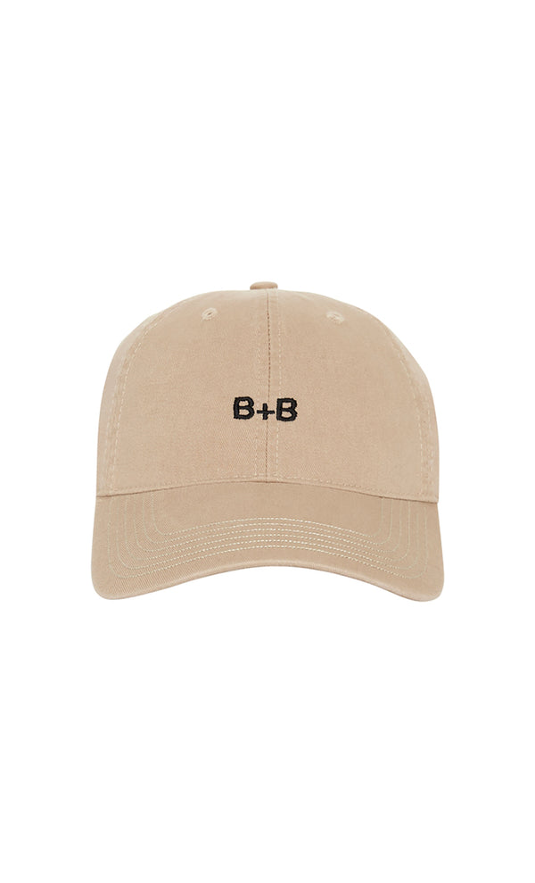 B+B CAP - BEIGE/BLACK