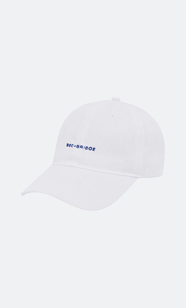 BEC + BRIDGE CAP - IVORY/MARINE BLUE