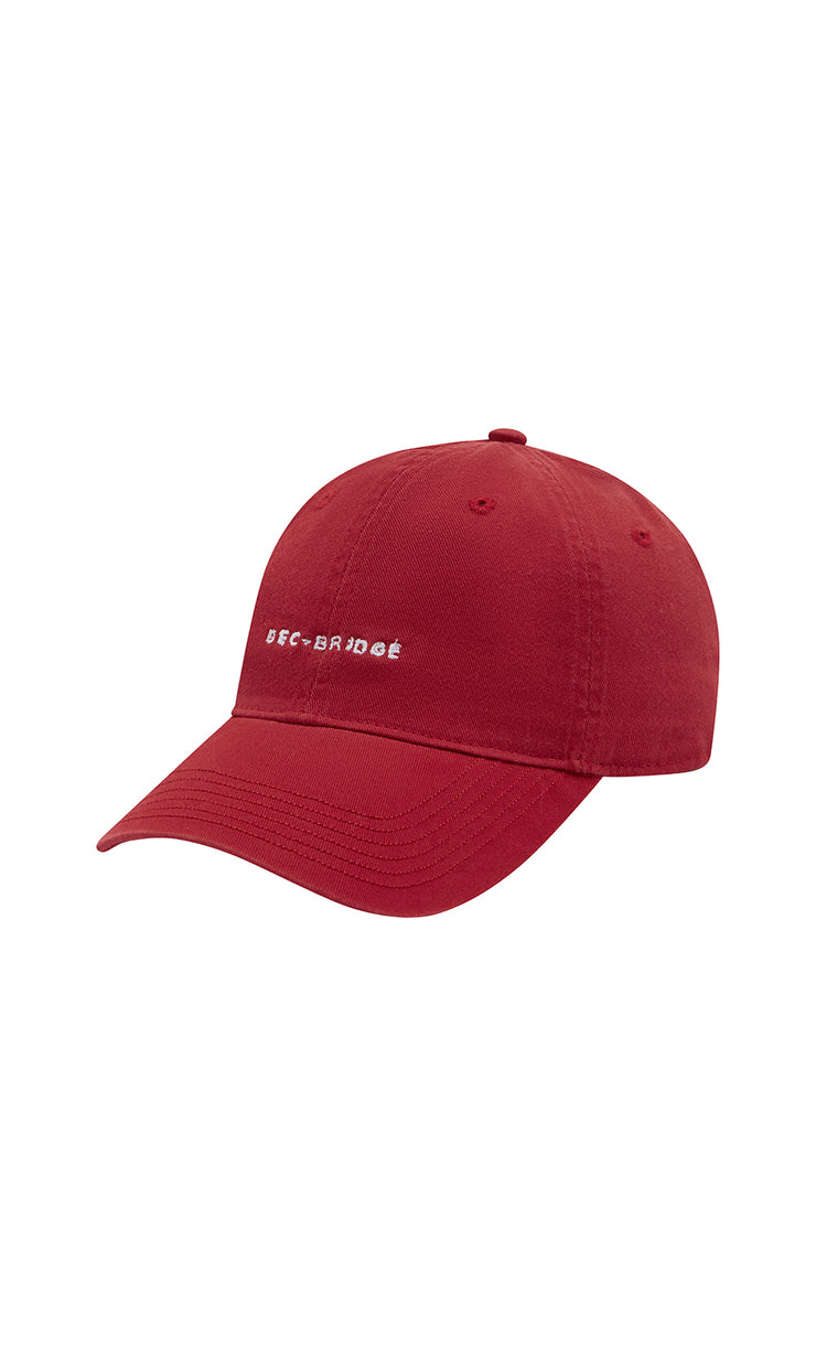 BEC + BRIDGE CAP - RED/IVORY