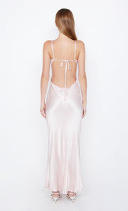 Cedar City Maxi Formal Dress in Blush Pink by Bec + Bridge