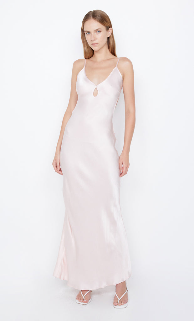 Cedar City Formal Maxi Dress in Blush Pink by Bec + Bridge