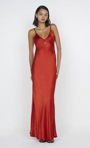 CEDAR CITY MAXI DRESS - CRIMSON/CRIMSON