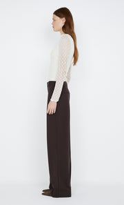 Chantelle Long Sleeve Top in ivory by Bec + Bridge