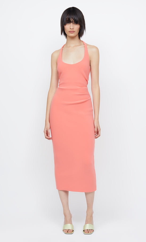 Bec and bridge pink midi dress online