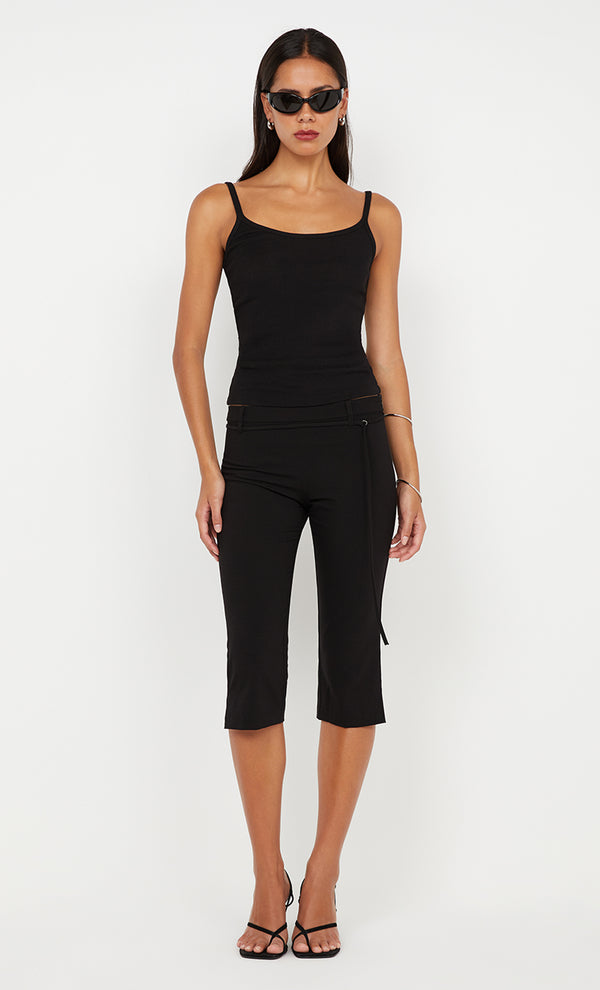 DAFINE CAPRI PANT  - BLACK