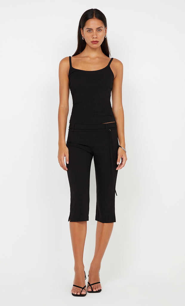 DAFINE CAPRI PANT  - BLACK