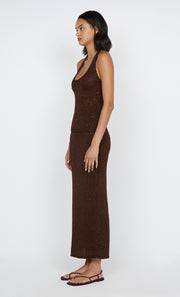 Delfina Halter Top in Chocolate by Bec + Bridge