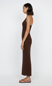 Delfina Tube Skirt in Chocolate by Bec + Bridge