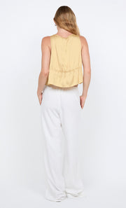 Delphi Top in Straw by Bec + Bridge