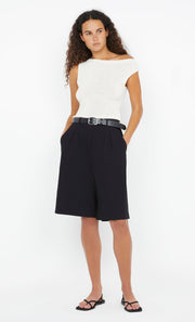 DESIREE BERMUDA SHORT - BLACK