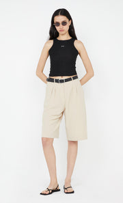 DESIREE BERMUDA SHORT - SAND