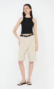 DESIREE BERMUDA SHORT - SAND