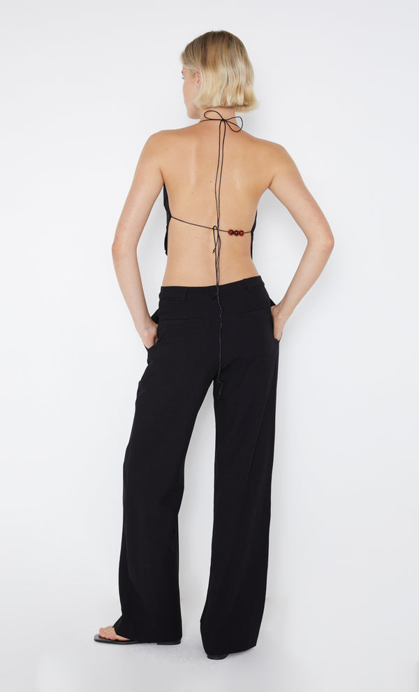 Desiree Halter Top in Black by Bec + Bridge