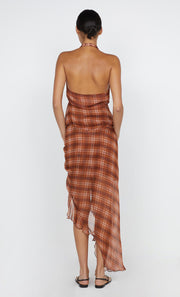 Devi Halter Top in Desert Check by Bec + Bridge