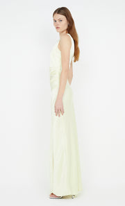 The Dreamer Asym bridesmaid Dress in Ice Yellow by Bec + Bridge