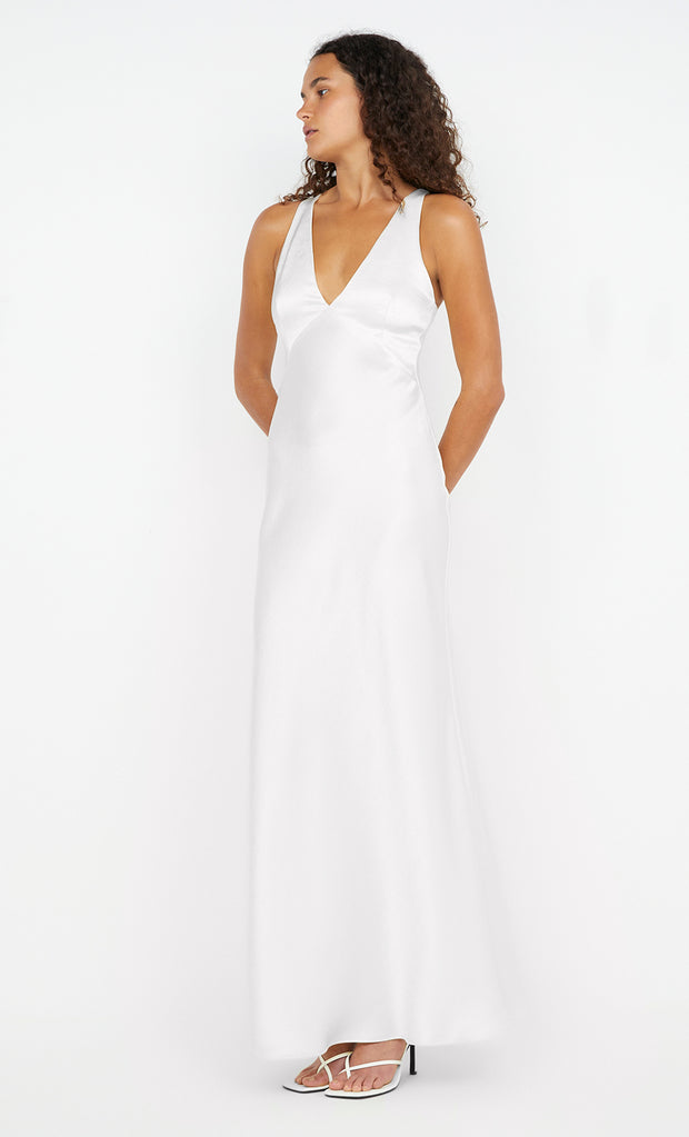 The Dreamer V Maxi Dress in Ivory by Bec + Bridge